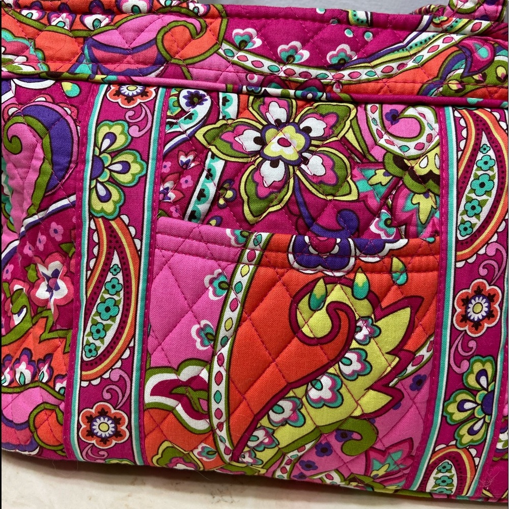 SOLD on ETSY Beautiful Vera Bradley Tote - Picture 4 of 16